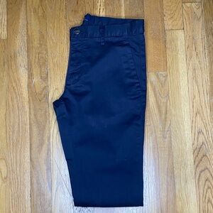 Zara Men's Dark Blue Chinos